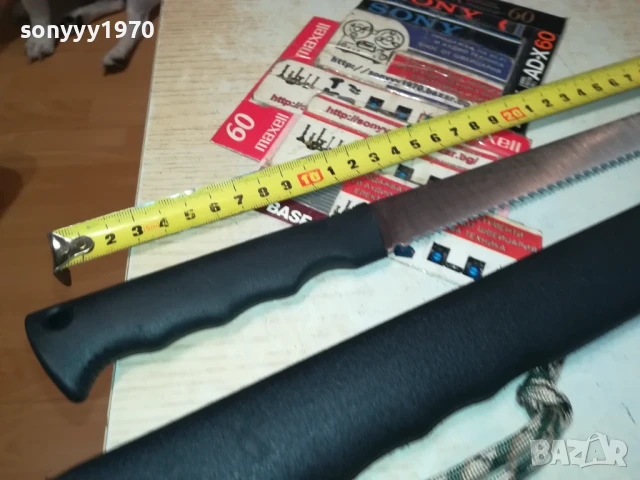 БРАДВА С НОЖ В ДРЪЖКАТА 1607250735, снимка 16 - Ножове - 51035502