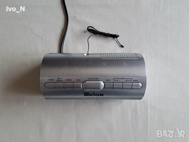 Радио часовник Tevion RW 201., снимка 5 - Радиокасетофони, транзистори - 55803940