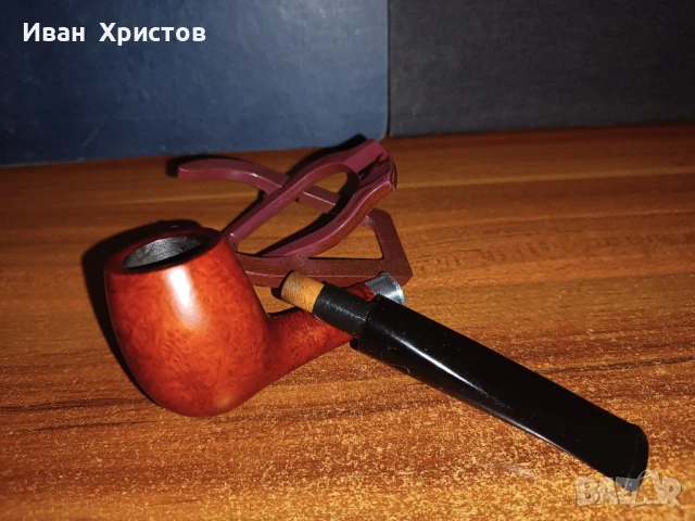 Лула от Олександр Антоненко - Билярд, красива, ръчно направена лула, като НОВА!!! , снимка 13 - Лули - 50496749