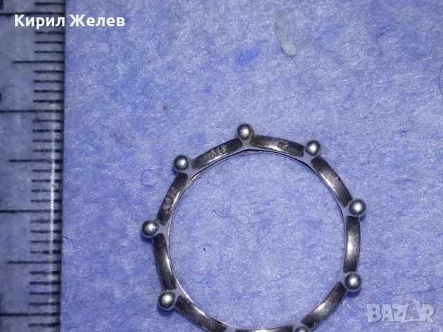 ПАНДОРА МАРКОВ ПРЕКРАСЕН БУТИКОВ ДИЗАЙНЕРСКИ АРТ ПРЪСТЕН СРЕБРО S925 ALE 52 PANDORA ОРИГИНАЛ 37830, снимка 10 - Пръстени - 40770662