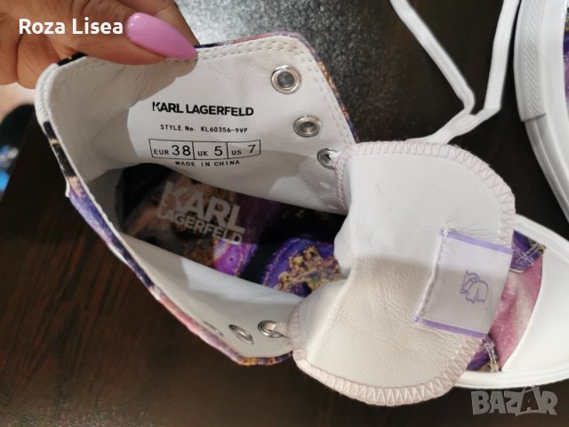 Нови обувки Karl Lagerfeld , снимка 2 - Кецове - 39961257