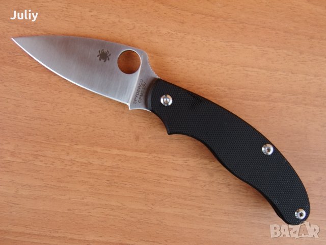 Сгъваем нож Spyderco Jot Singh Khalsa / Сгъваем нож Spyderco C94, снимка 5 - Ножове - 22641154