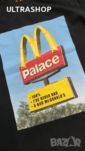 Palace x McDonald's Sign T-shirt Размер: М, снимка 4 - Тениски - 56074060