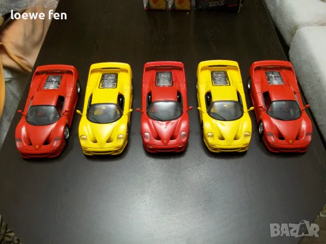 5 броя комплект Ferarri F50 Hard Top ferari ferrari - мащаб 1 18, снимка 3 - Колекции - 48384876