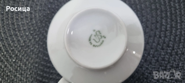 Български порцеланови чинии и чаши, снимка 7 - Сервизи - 53968180