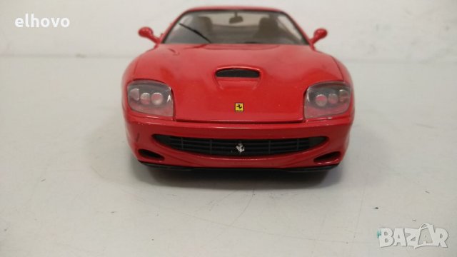 Метална количка Ferrari 550 Maranello Anson1:18, снимка 3 - Колекции - 34366683