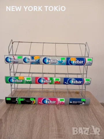 СТЕЛАЖ  МЕТАЛЕН  С  ТРИ РАФТА