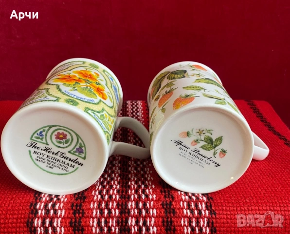 Чаши МЪГ от фин костен порцелан, снимка 5 - Чаши - 54189307