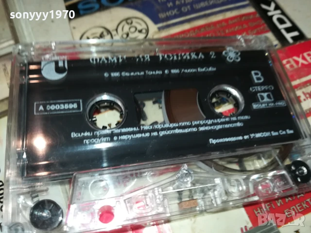 ФАМИЛИЯ ТОНИКА-ОРИГИНАЛНА КАСЕТА 2007251125, снимка 2 - Аудио касети - 51079531