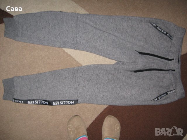 Ватирани долнища HOLLISTER   мъжко и дамско,С и Л, снимка 2 - Спортни дрехи, екипи - 34530818