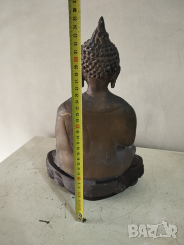 Стара статуетка -Буда, снимка 4 - Други ценни предмети - 44715515