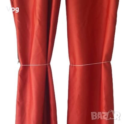 Завеси готови за закачане с ушити куки за тип корниз релса!, снимка 13 - Декорация за дома - 24614024