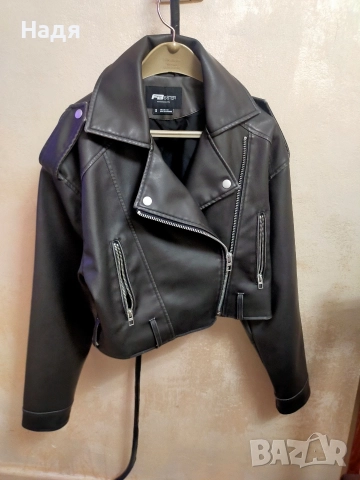 Дамско кожено яке S size 