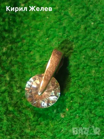 СТИЛЕН СКЪПОЦЕНЕН СРЕБЪРЕН ПЕНДАНТ РОДИРАНО СРЕБРО 925 с ВЪРТЯЩ се ЮВЕЛИРНО ФАСЕТИРАН ЦИРКОН 49359, снимка 13 - Колиета, медальони, синджири - 49600714