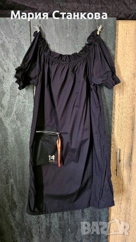 Голям размер туники рокли с къс ръкав, снимка 5 - Рокли - 54162764