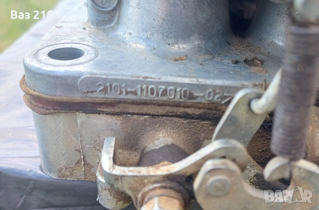 Механичен карбуратор ВАЗ 2101 жигула , снимка 4 - Части - 54293645