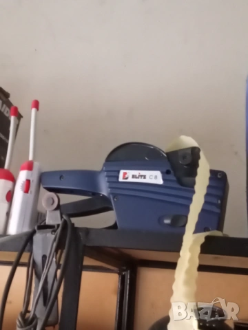 МАРКИРАЩИ КЛЕЩИ BLITZ!   КЛЕЩИ ЗА ЛЕПЕНЕ НА ЕТИКЕТИ БЛИЦ, снимка 5 - Оборудване за магазин - 52828361