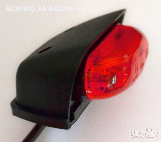 ЛЕД габарит овал за таван ЧЕРВЕН , Полша , снимка 2 - Аксесоари и консумативи - 35313266