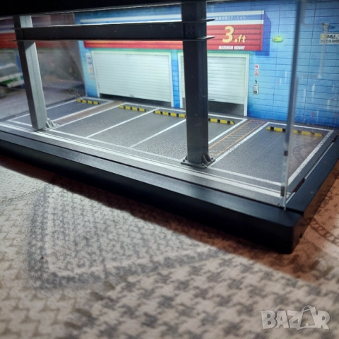 Гараж диорама за 5 коли в мащаб 1-64 , снимка 2 - Колекции - 52261233