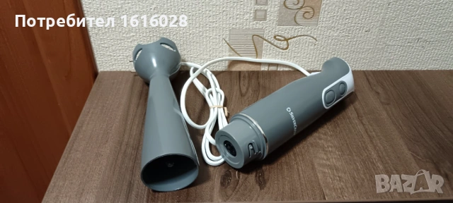 Посатор / Ръчен блендер SilverCrest с бутон Turbo boost., снимка 4 - Конструктори - 52297963