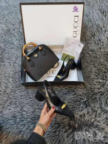 обувки на ток hermes gucci , снимка 8 - Дамски обувки на ток - 51303387