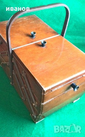 Немски шивашки несесер, снимка 13 - Антикварни и старинни предмети - 35193013