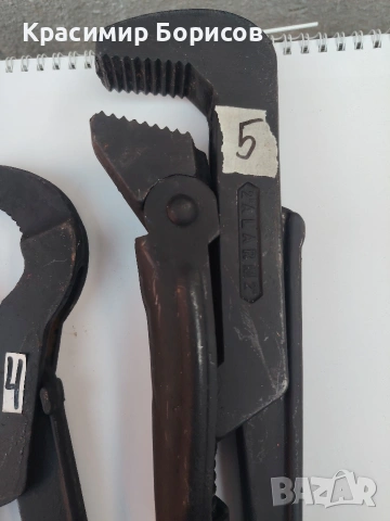 тръбен ключ Германия , снимка 6 - Други инструменти - 54287408