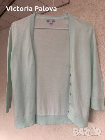 Тънка жилетка GAP,памук 100%, снимка 2 - Жилетки - 31459924