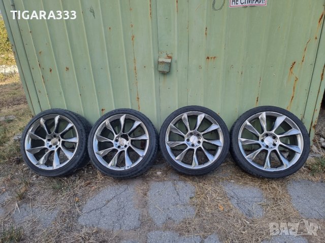 Хромирани лети джанти 20 Lorinzer с почти нови гуми спорт пакет