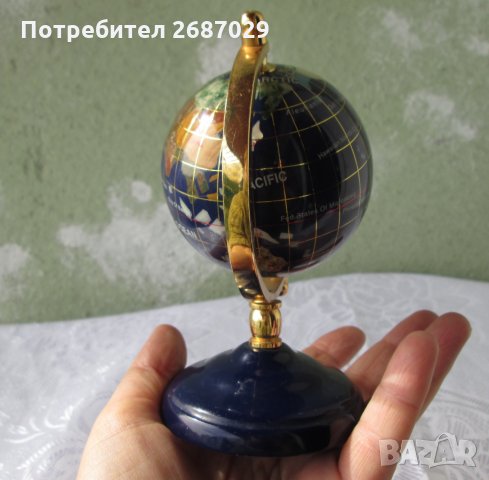 Красив настолен глобус, снимка 8 - Статуетки - 29476679