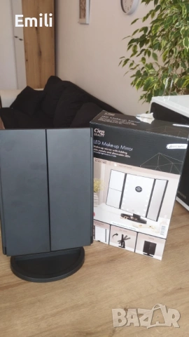 Козметично огледало с лед осветление, снимка 5 - Огледала - 53238104