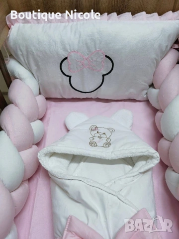 Нов модел обиколник , снимка 4 - Спално бельо и завивки - 53214350