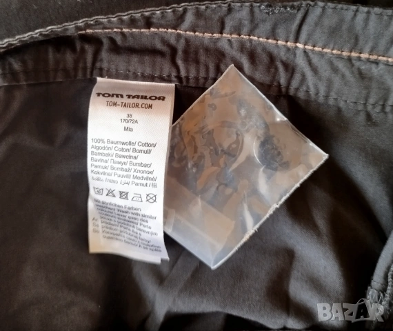 дамски, класически, къси панталони 3/4- Tom Tailor- Нов, снимка 4 - Къси панталони и бермуди - 54240614