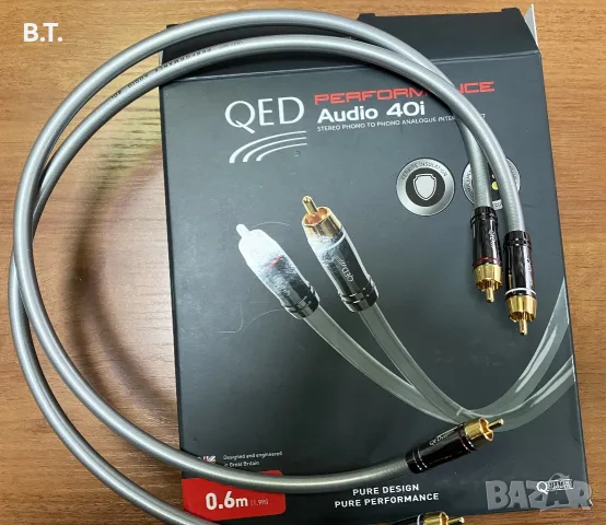 Кабел RCA to RCA "QED Performance Audio-40i"