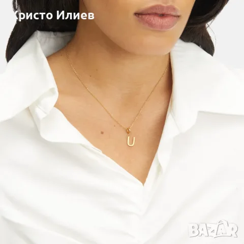 Талисман U на Liebeskind 18 mm неръждаема стомана, снимка 2 - Колиета, медальони, синджири - 55786314