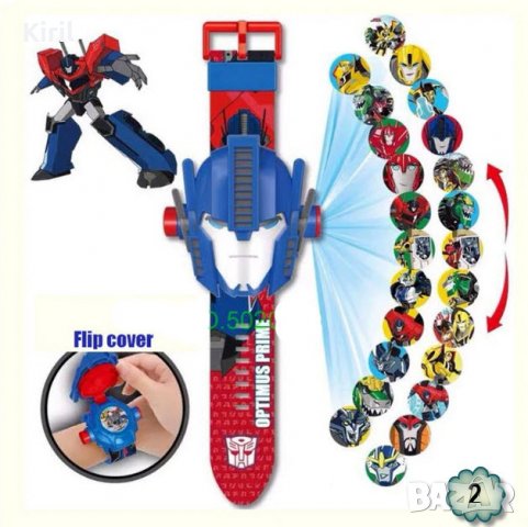 Детски часовник Elsa ,Anna ,Frozen ,Captan America ,Minion ,Optimus Prime ,динозаври, снимка 2 - Детски - 35136491