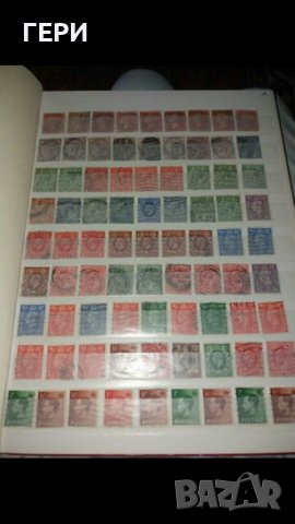 Албум с английски марки, снимка 6 - Нумизматика и бонистика - 38834685