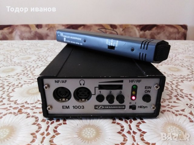 Sennheiser em 1003,microfon wfm-150, снимка 1 - Микрофони - 29199208