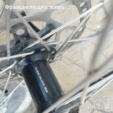 28 цола капла за велосипед колело deore с диск център лоок , снимка 3 - Части за велосипеди - 44160260