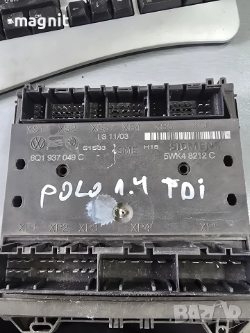 6Q1937049C Комфорт Модул VW Polo Skoda Fabia Seat Ibiza 5WK48212C