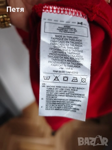 Футболна фланелка на Аякс, Адидас, М, снимка 7 - Футбол - 53214974