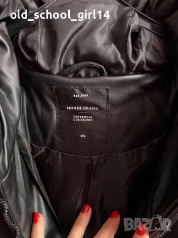 Зимно яке House изкуствена кожа, снимка 5 - Якета - 48353635