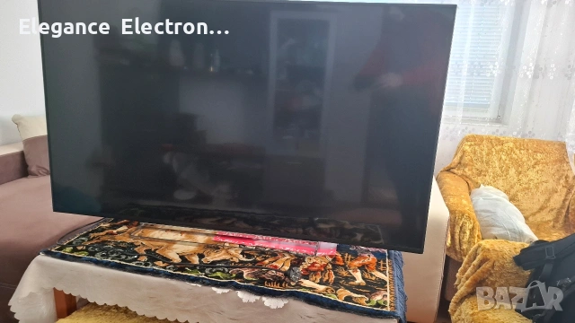Toshiba 55"-U6763DG, изгоряла подсветка работещ , снимка 3 - Телевизори - 53097873