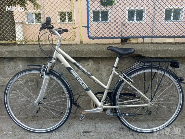 28 цола алуминиев велосипед с 24 скорости палцови команди усилени капли амортисьори предни като нов , снимка 2 - Велосипеди - 50460306