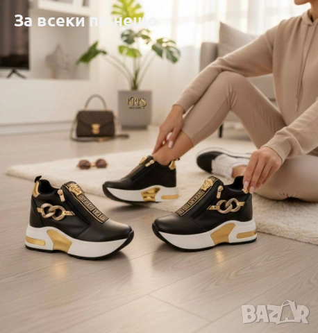 Versace Дамски Маратонки На Платформа👟Дамски Спортни Обувки Версаче - Различни Цветове Код SK312, снимка 8 - Маратонки - 52598603