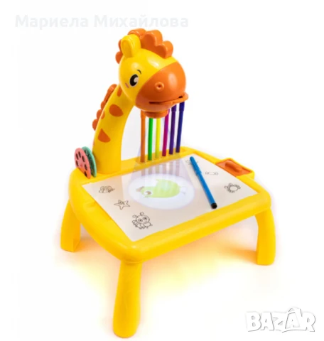 Детска масичка за рисуване с вграден проектор!, снимка 4 - Мебели за детската стая - 50987612