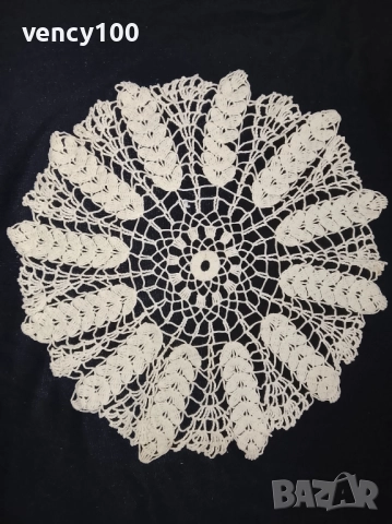 Покривки и подложки, плетени на една кука, снимка 11 - Декорация за дома - 52864813