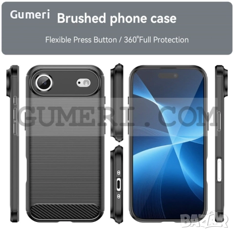 Apple iPhone Air Гръб "Карбон Шарк", снимка 5 - Калъфи, кейсове - 52176254