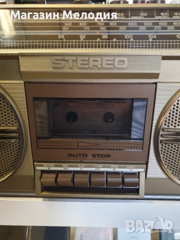 Радиокасетофон SHARP GF-4343 Работи перфектно на ридио и касета. В отлично техническо и визуално със, снимка 11 - Радиокасетофони, транзистори - 35875316