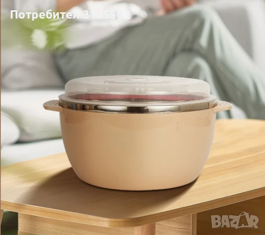 Кутии за съхраняване на храна в комплект от три броя. 2400мл. 1600мл и 800мл, снимка 5 - Кутии за храна - 51392819